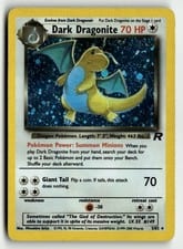2000 Team Rocket Dark Dragonite #5 card