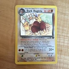2000 Team Rocket Dark Dugtrio #6 card