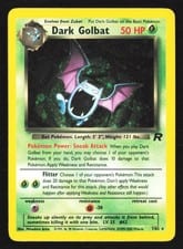 2000 Team Rocket Dark Golbat #7 card
