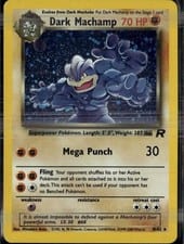 2000 Team Rocket Dark Machamp #10 card