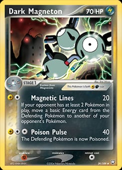 Team Rocket Returns Dark Magneton #39 card