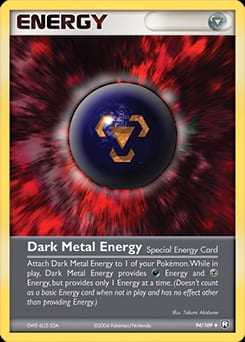 Team Rocket Returns Dark Metal Energy #94 card
