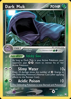 2004 Team Rocket Returns Dark Muk #16 card