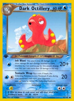 Neo Destiny Dark Octillery #62 card