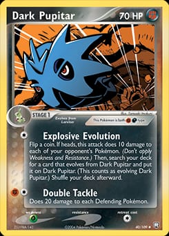 Team Rocket Returns Dark Pupitar #40 card