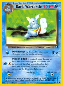 Legendary Collection Dark Wartortle #39 card