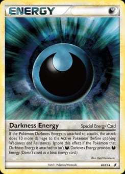 2011 Call of Legends Darkness Energy #86 card