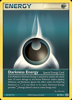 2005 Emerald Darkness Energy #86 card