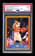 Darko Milicic 2003 Topps Chrome card
