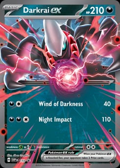 2023 Scarlet & Violet Black Star Promos Darkrai ex #110