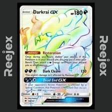 2017 Burning Shadows Darkrai-GX #158 card