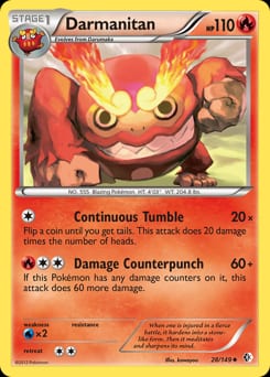 Boundaries Crossed Darmanitan #28 card