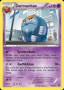 Next Destinies Darmanitan #60 card