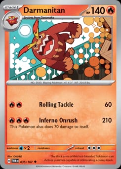 Twilight Masquerade Darmanitan #35 card