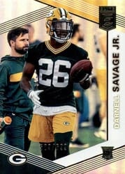 2019 Donruss Elite Base Set Darnell Savage Jr. #183 card