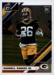 2019 Donruss Optic Base Set Darnell Savage Jr. #109 card