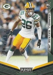 2019 Panini Playoff Base Set Darnell Savage Jr #258 card