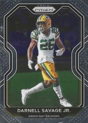 2020 Panini Prizm Base Set Darnell Savage Jr. #209 card