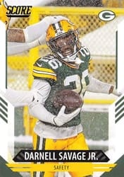 2021 Score Base Set Darnell Savage Jr. #285 card