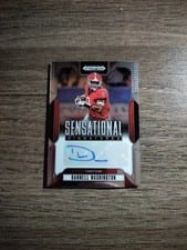 2025 Panini Prizm Draft Picks Sensational Signatures Darnell Washington #37 card
