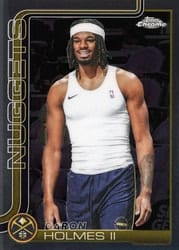 2025-26 Topps Chrome Base Set DaRon Holmes II #75 card