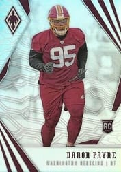 2018 Panini Phoenix Base Set Daron Payne #145 card