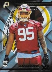 2018 Panini XR Base Set Daron Payne #119 card