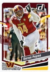 2023 Donruss Base Set Daron Payne #295 card