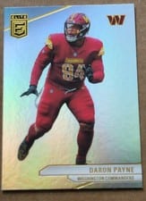 2024 Donruss Elite Base Set Daron Payne #35 card
