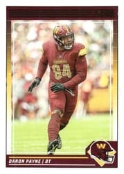 2024 Score Base Set Daron Payne #281 card