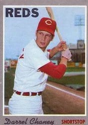 1970 Topps Base Set Darrel Chaney #3 card