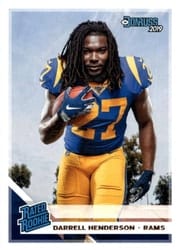 2019 Donruss Base Set Darrell Henderson #310 card