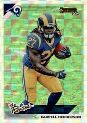 2019 Donruss The Rookies Darrell Henderson #TR-10 card
