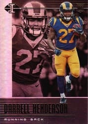 2019 Panini Illusions Base Set Darrell Henderson #98 card