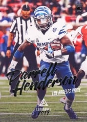 2019 Panini Luminance Base Set Darrell Henderson #148 card