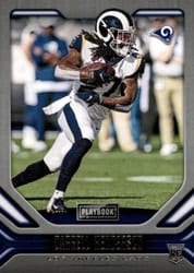 2019 Panini Playbook Base Set Darrell Henderson #110 card
