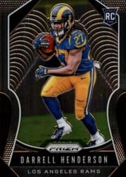 2019 Panini Prizm Base Set Darrell Henderson #330 card