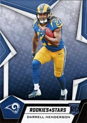 2019 Panini Rookies & Stars Base Set Darrell Henderson #132 card