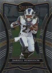 2019 Panini Select Base Set Darrell Henderson #103 card