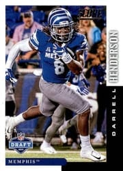 2019 Score NFL Draft 2019 Darrell Henderson #DFT-16 card