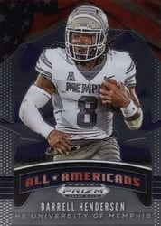 2020 Panini Prizm Draft Picks Base Set Darrell Henderson #90 card