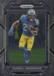 2022 Panini Prizm Base Set Darrell Henderson #160 card