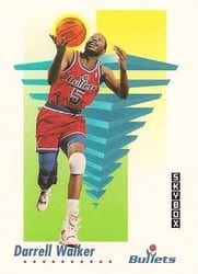 1991-92 SkyBox Base Set Darrell Walker #295 card