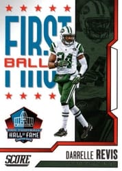 2023 Score First Ballot Darrelle Revis #2 card