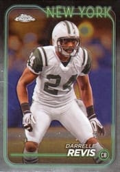 2024 Topps Chrome Base Set Darrelle Revis #146 card