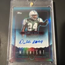 2024 Topps Midnight Stroke of Midnight Autographs Darrelle Revis #SMA-DR card