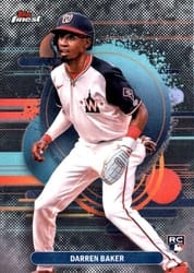 2025 Finest Base Set Darren Baker #156 card