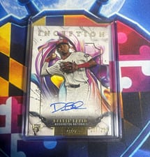 2025 Topps Inception Rookie & Emerging Stars Autographs Darren Baker #RESA-DB card