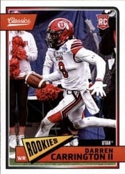 2018 Panini Classics Base Set Darren Carrington II #295 card