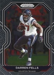 2020 Panini Prizm Base Set Darren Fells #78 card